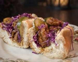 Lent - Bakery and Pickle - black pepper oyster po boy