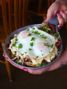 St Pats - Fort Jesse Cafe - corned beef and cabbage skillet