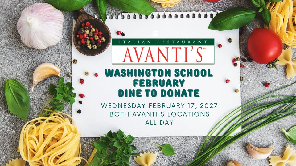 dine to donate - 2-17-27 washington school - avantis