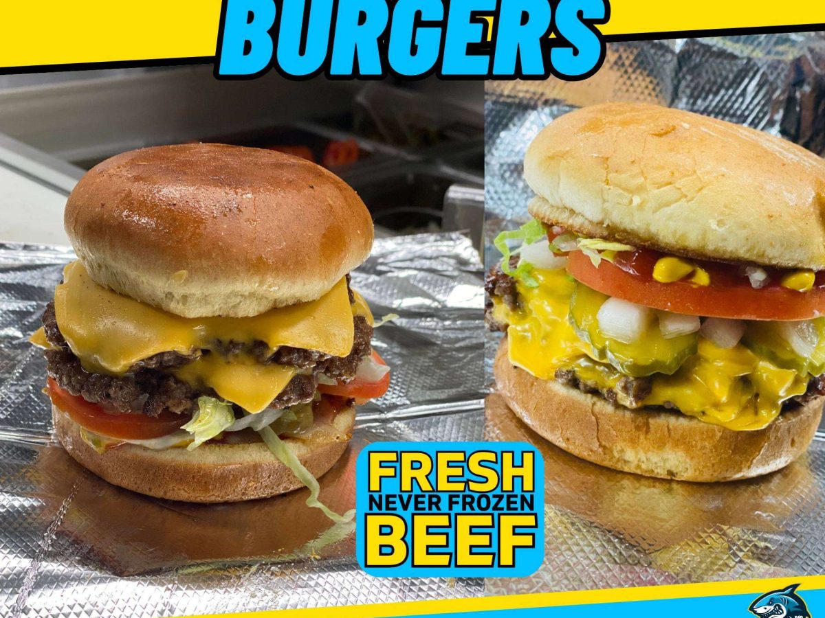 sharks burgers