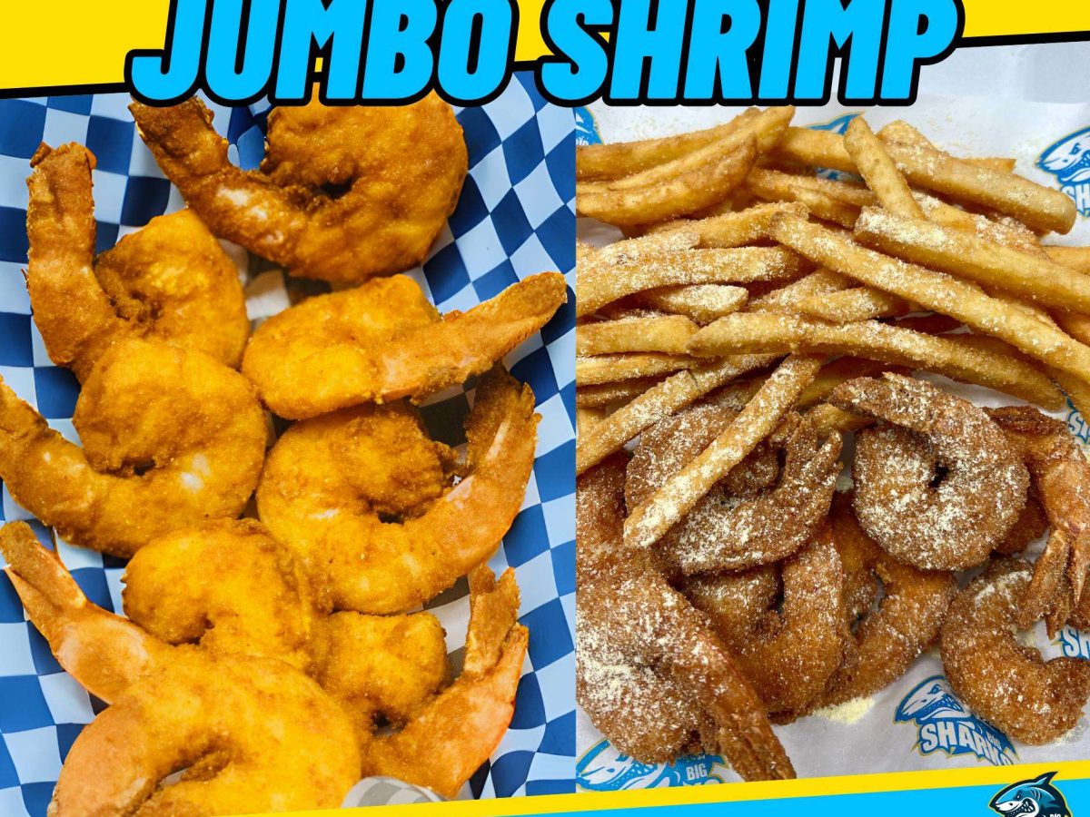 sharks shrimp